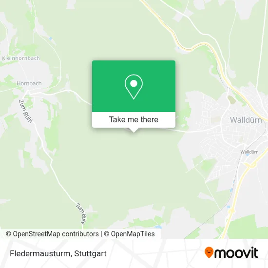 Fledermausturm map