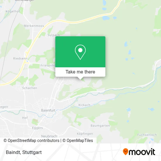 Baindt map