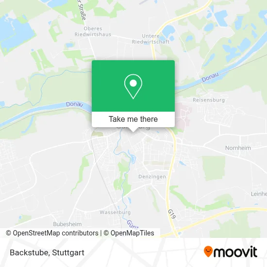 Backstube map