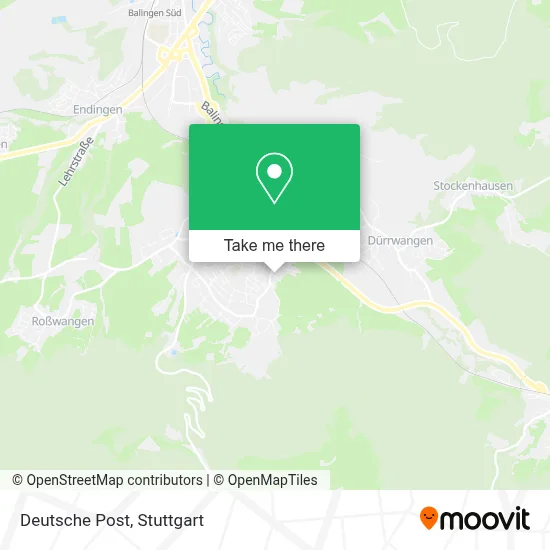 Deutsche Post map
