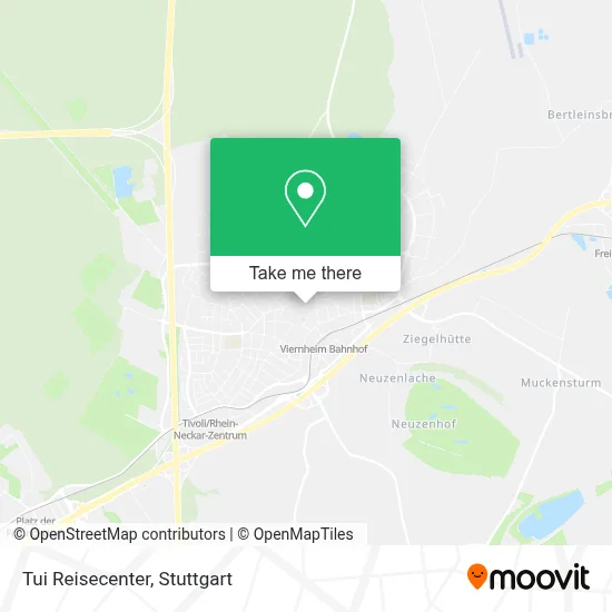 Tui Reisecenter map