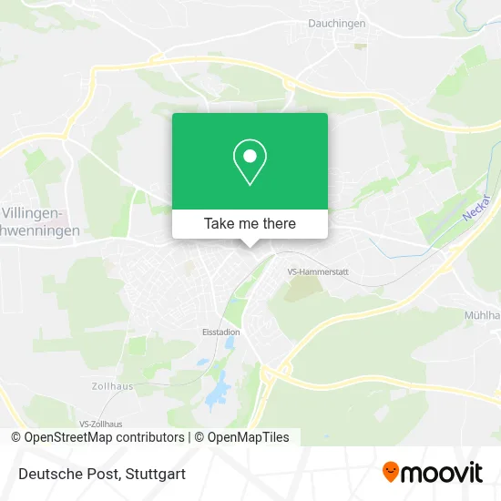 Deutsche Post map