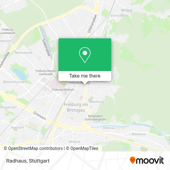 Radhaus map