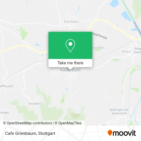 Cafe Griesbaum map