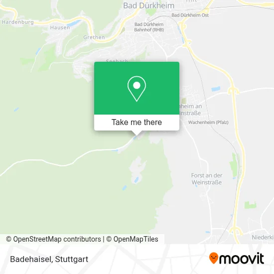 Badehaisel map