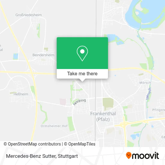 Mercedes-Benz Sutter map