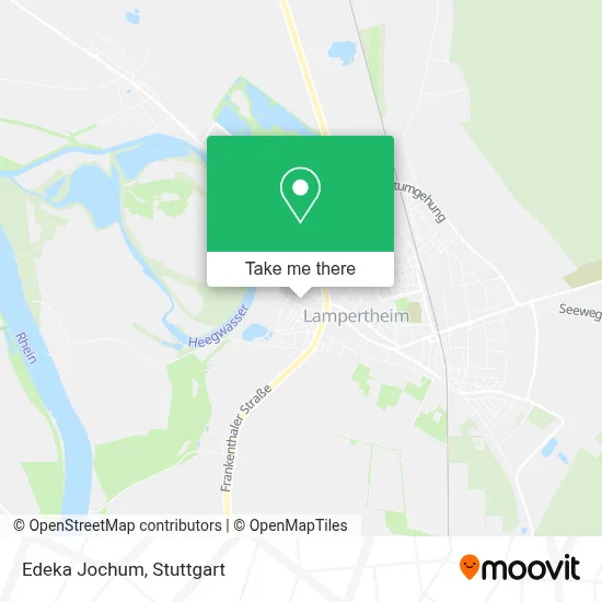 Edeka Jochum map