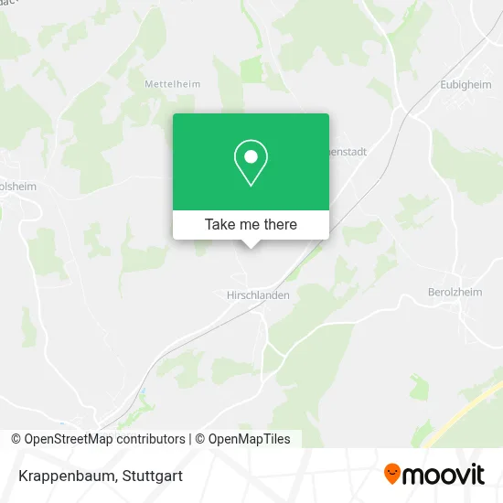 Krappenbaum map