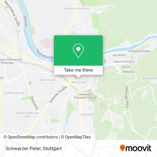 Schwarzer Peter map