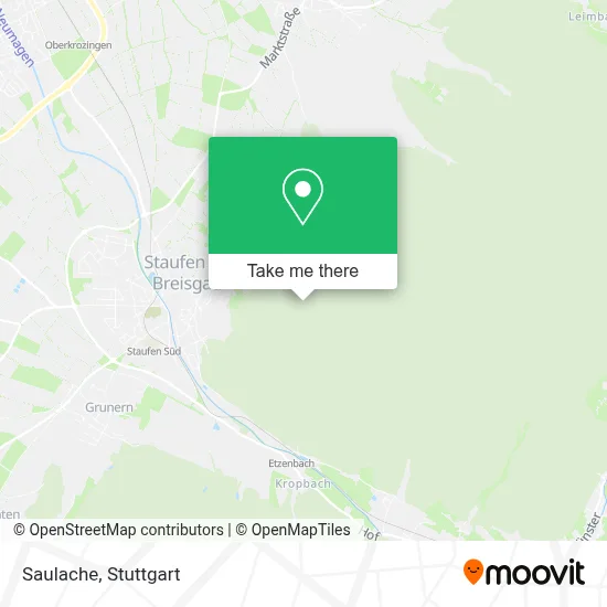 Saulache map