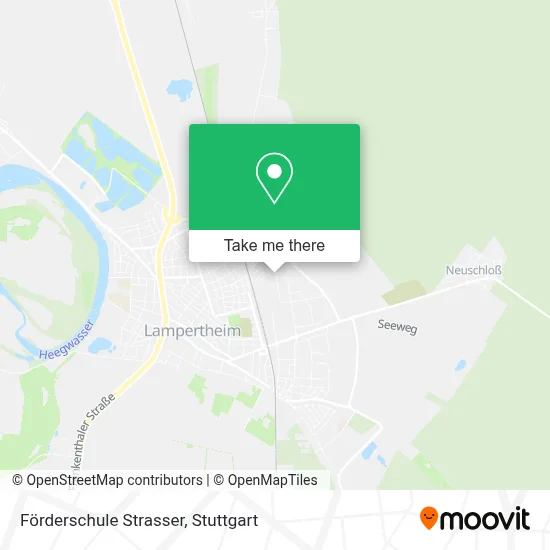 Förderschule Strasser map