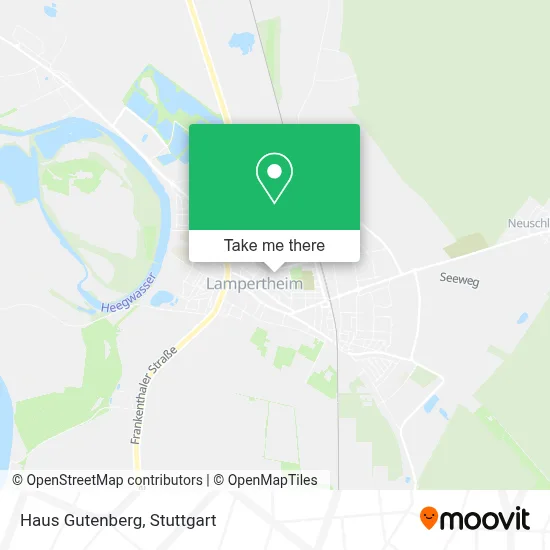 Haus Gutenberg map