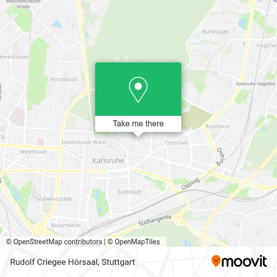 Rudolf Criegee Hörsaal map