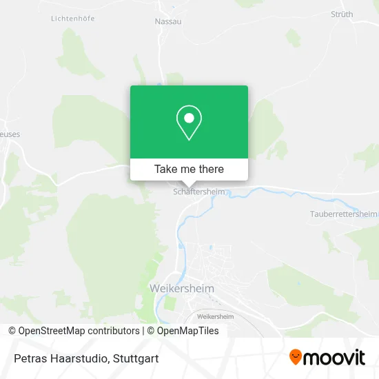 Petras Haarstudio map