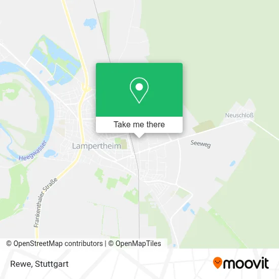Rewe map