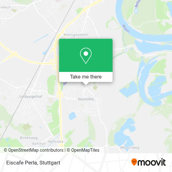 Eiscafe Perla map