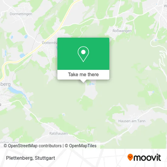 Plettenberg map