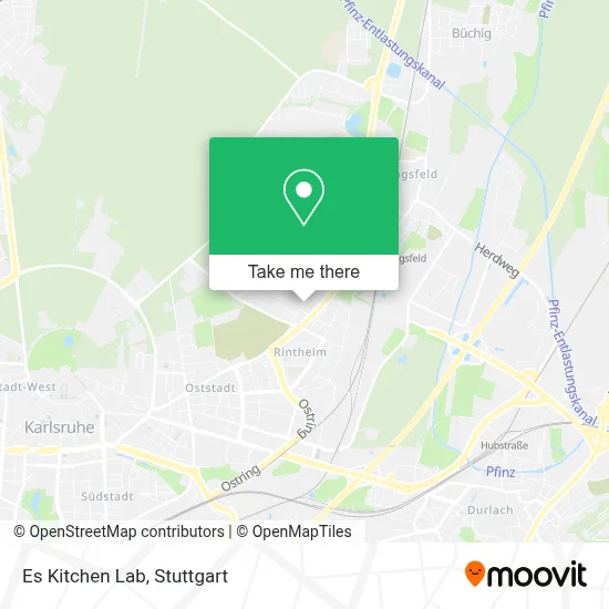 Es Kitchen Lab map