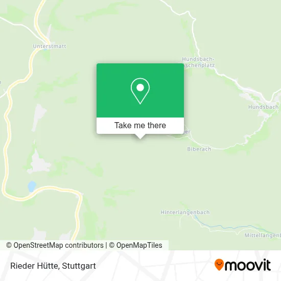Rieder Hütte map