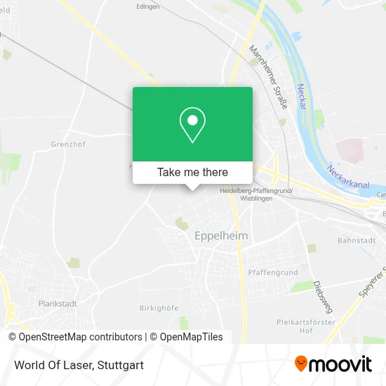 World Of Laser map