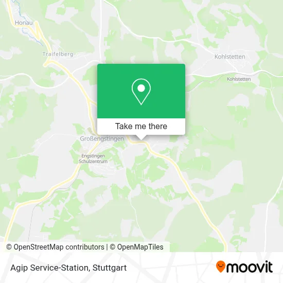Agip Service-Station map