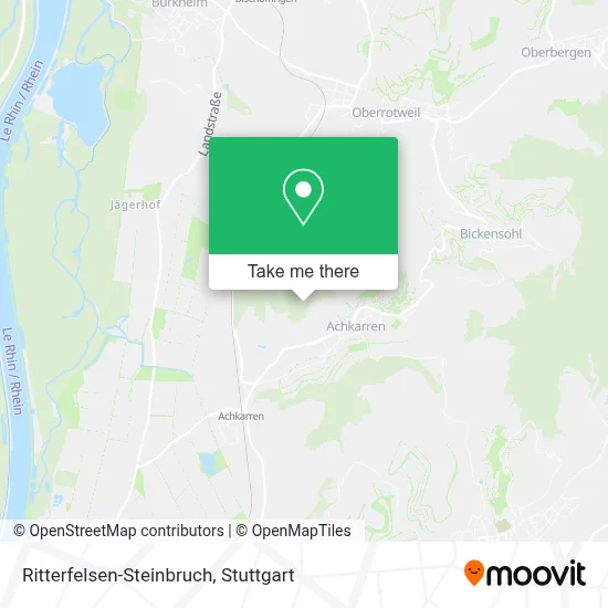 Ritterfelsen-Steinbruch map