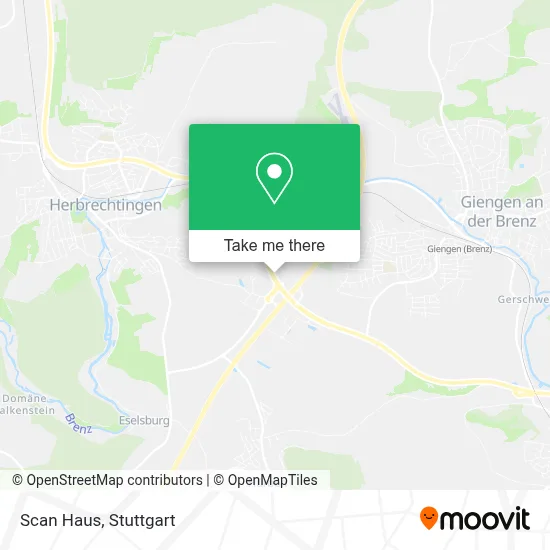 Scan Haus map