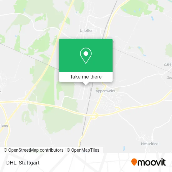 DHL map