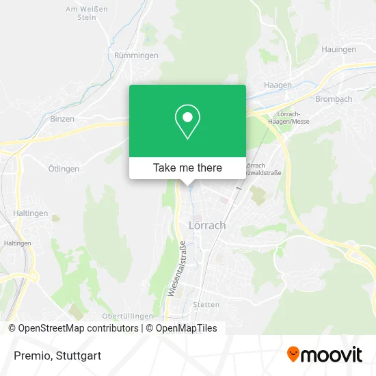 Premio map