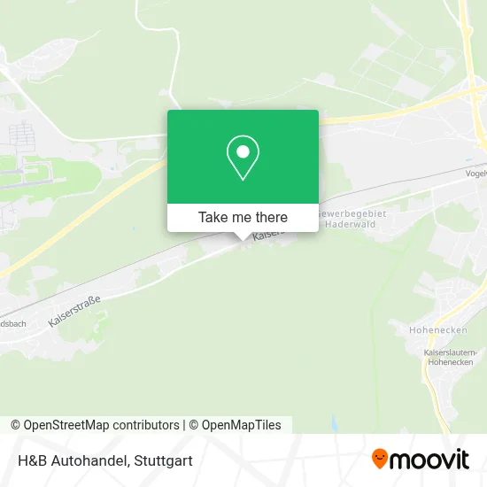 H&B Autohandel map