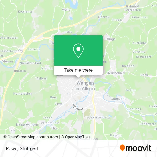 Rewe map