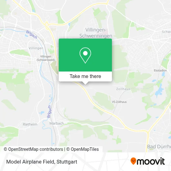 Modellflugplatz map