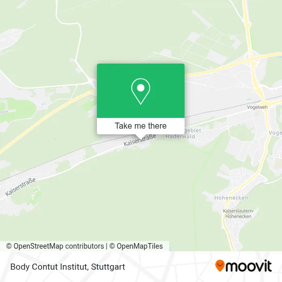 Body Contut Institut map