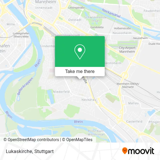 Lukaskirche map
