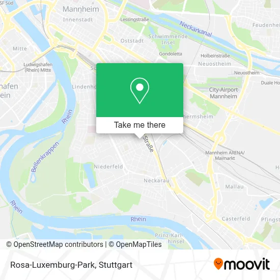 Rosa-Luxemburg-Park map