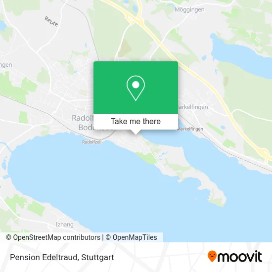 Pension Edeltraud map