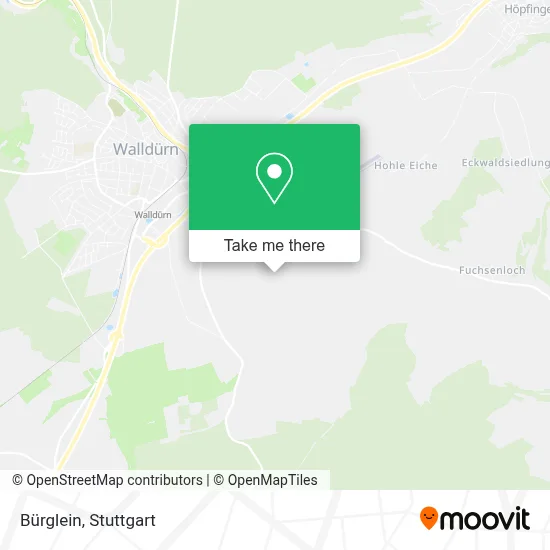 Bürglein map