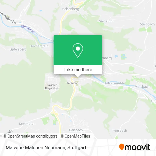Malwine Malchen Neumann map