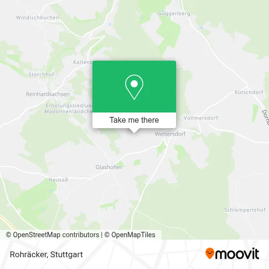 Rohräcker map