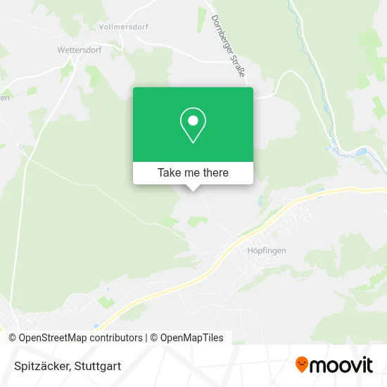 Spitzäcker map