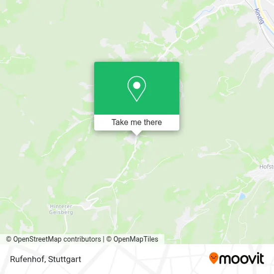 Rufenhof map