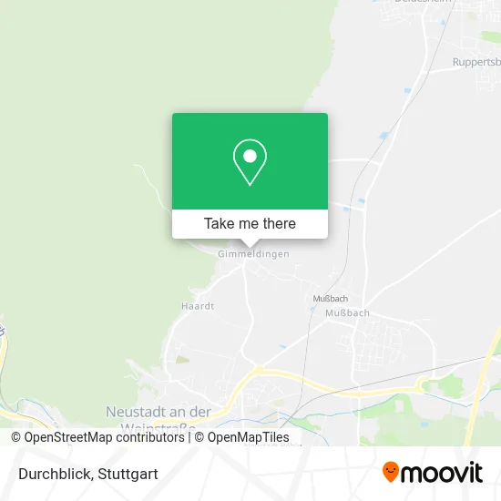 Durchblick map