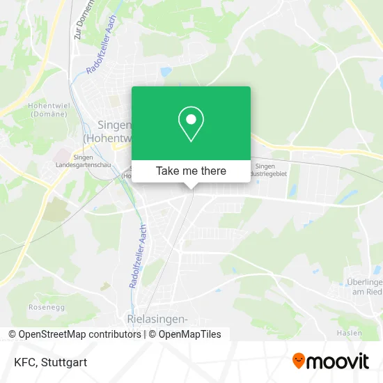 Kfc map