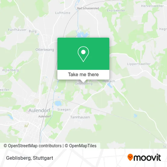 Geblisberg map