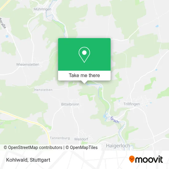 Kohlwald map