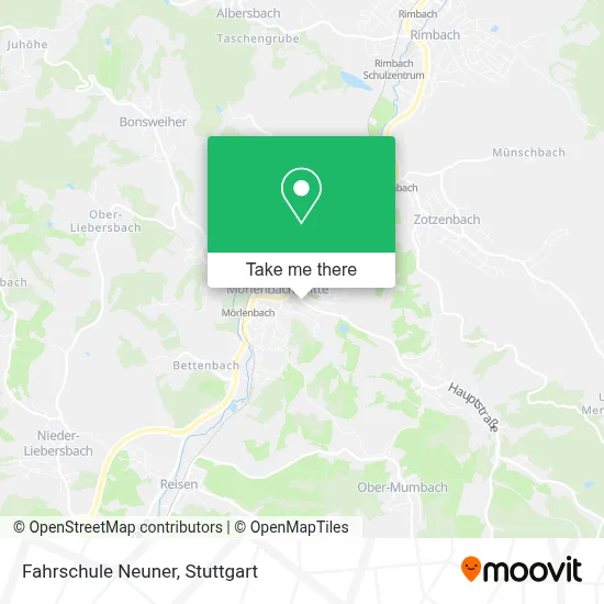 Fahrschule Neuner map