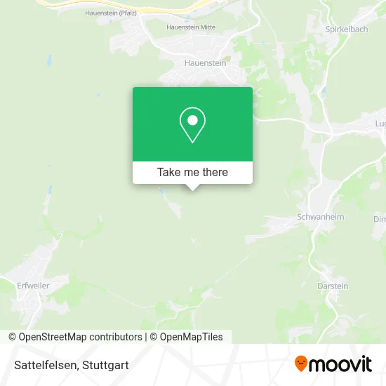 Sattelfelsen map