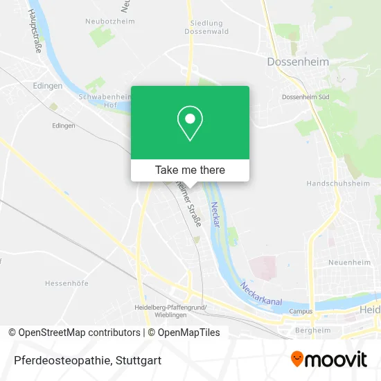 Pferdeosteopathie map