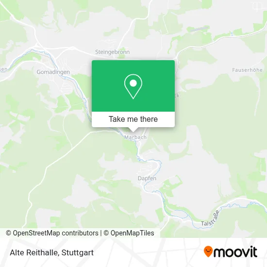 Alte Reithalle map