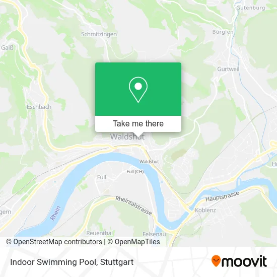 Hallenbad map